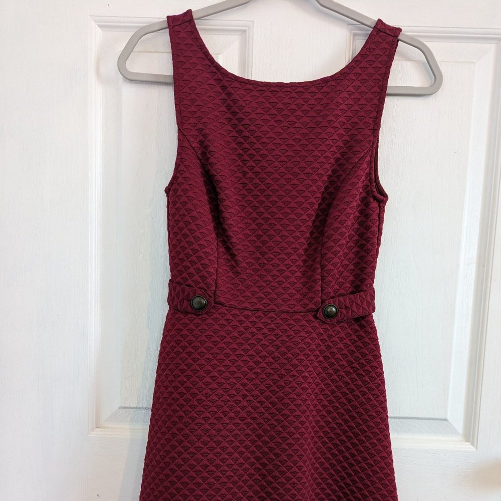 Red Midi ModCloth Dress